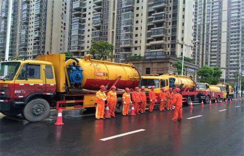 同江市政管道清淤